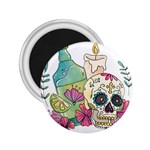 Tequila Sugar Skull 2.25  Magnet