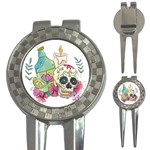 Tequila Sugar Skull 3-in-1 Golf Divot