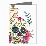 Tequila Sugar Skull Greeting Cards (Pkg of 8)