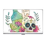 Tequila Sugar Skull Business Card Holder