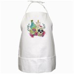 Tequila Sugar Skull BBQ Apron