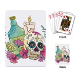 Tequila Sugar Skull Playing Cards Single Design