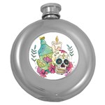 Tequila Sugar Skull Hip Flask (5 oz)