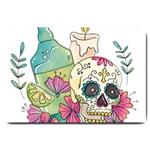 Tequila Sugar Skull Large Doormat