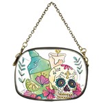 Tequila Sugar Skull Chain Purse (One Side)