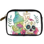 Tequila Sugar Skull Digital Camera Leather Case