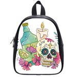 Tequila Sugar Skull School Bag (Small)