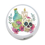 Tequila Sugar Skull 4-Port USB Hub (One Side)