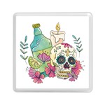 Tequila Sugar Skull Memory Card Reader (Square)