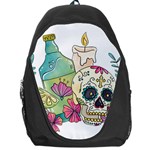 Tequila Sugar Skull Backpack Bag