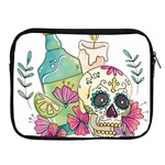 Tequila Sugar Skull Apple iPad Zipper Case