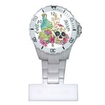 Tequila Sugar Skull Plastic Nurses Watch