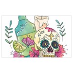 Tequila Sugar Skull Samsung Note 4 Hardshell Back Case