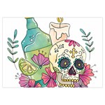 Tequila Sugar Skull Samsung Galaxy Note 4 Case (White)