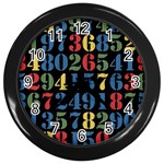 pop038a Wall Clock (Black)