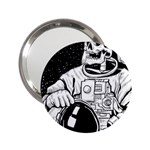 Halloween Skeleton Astronaut 2.25  Handbag Mirror