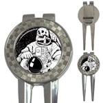 Halloween Skeleton Astronaut 3-in-1 Golf Divot