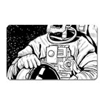 Halloween Skeleton Astronaut Magnet (Rectangular)