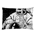 Halloween Skeleton Astronaut Pillow Case