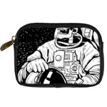 Halloween Skeleton Astronaut Digital Camera Leather Case