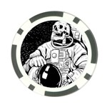 Halloween Skeleton Astronaut Poker Chip Card Guard (10 pack)