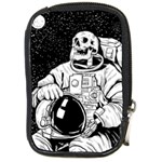 Halloween Skeleton Astronaut Compact Camera Leather Case