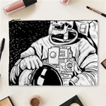 Halloween Skeleton Astronaut Cosmetic Bag (XL)