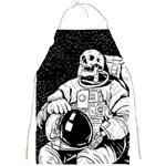 Halloween Skeleton Astronaut Full Print Apron