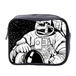 Halloween Skeleton Astronaut Mini Toiletries Bag (Two Sides)