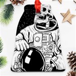 Halloween Skeleton Astronaut Ornament (Bell)