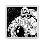 Halloween Skeleton Astronaut Memory Card Reader (Square)