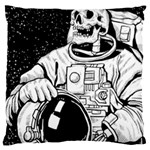 Halloween Skeleton Astronaut Large Cushion Case (One Side)