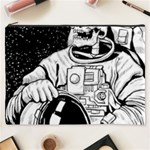 Halloween Skeleton Astronaut Cosmetic Bag (XXXL)