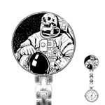 Halloween Skeleton Astronaut Stainless Steel Nurses Watch