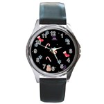 christmas buona befana Round Metal Watch