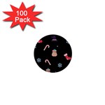 christmas buona befana 1  Mini Button (100 pack) 