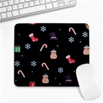 christmas buona befana Large Mousepad