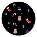 christmas buona befana Magnet 5  (Round)