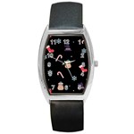 christmas buona befana Barrel Style Metal Watch