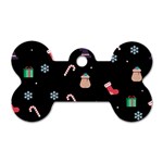 christmas buona befana Dog Tag Bone (One Side)