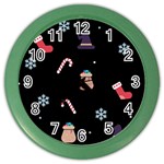 christmas buona befana Color Wall Clock