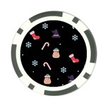 christmas buona befana Poker Chip Card Guard