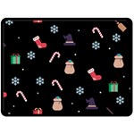 christmas buona befana Fleece Blanket (Large)