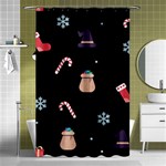 christmas buona befana Shower Curtain 48  x 72  (Small)