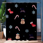 christmas buona befana Shower Curtain 60  x 72  (Medium)