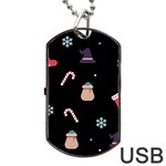 christmas buona befana Dog Tag USB Flash (One Side)