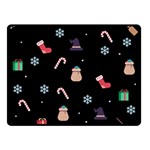 christmas buona befana Double Sided Fleece Blanket (Small)