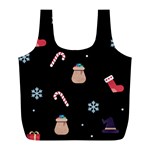 christmas buona befana Full Print Recycle Bag (L)