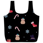 christmas buona befana Full Print Recycle Bag (XL)