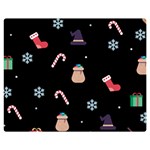 christmas buona befana Double Sided Flano Blanket (Medium)